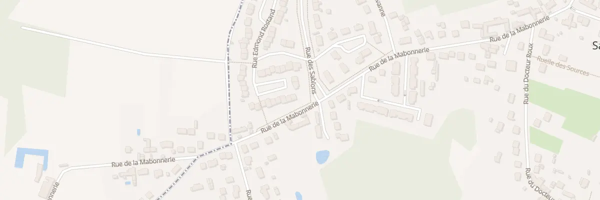 Plan du 340 Rue Edmond Rostand à Saint-Sauveur