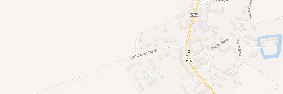 Plan du 146 Rue Salvador Allende à Fouju