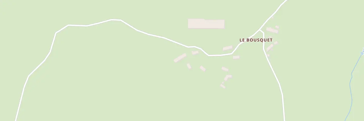 Plan du 7 Le Bousquet à Malbo