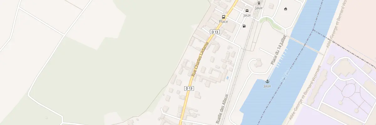 Plan du 336 Rue Charles Ladame à Jaux
