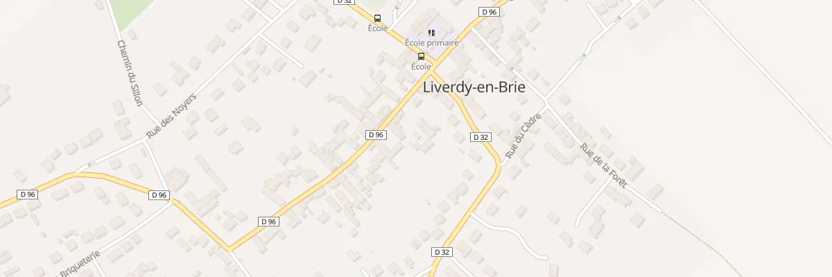 Plan du 14 Rue de Melun à Liverdy-en-Brie