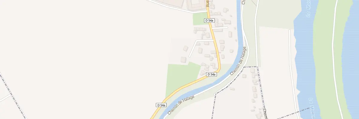 Plan du 3 Che des Ouches à Charmentray