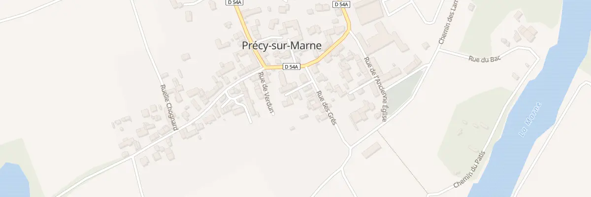 Plan du 11A Rue des Grés à Précy-sur-Marne