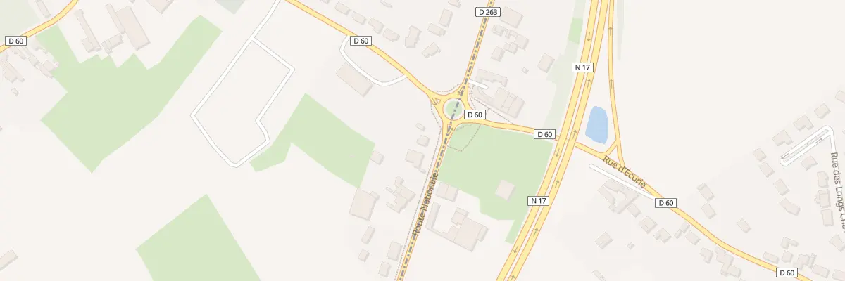 Plan du 94 Rte Nationale à Écurie