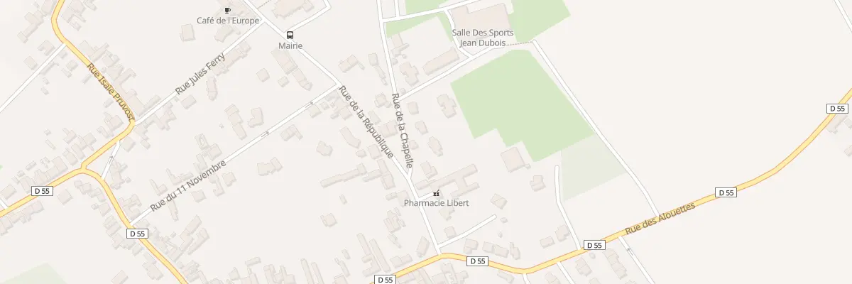 Plan du 11 Rue de la République à Givenchy-en-Gohelle