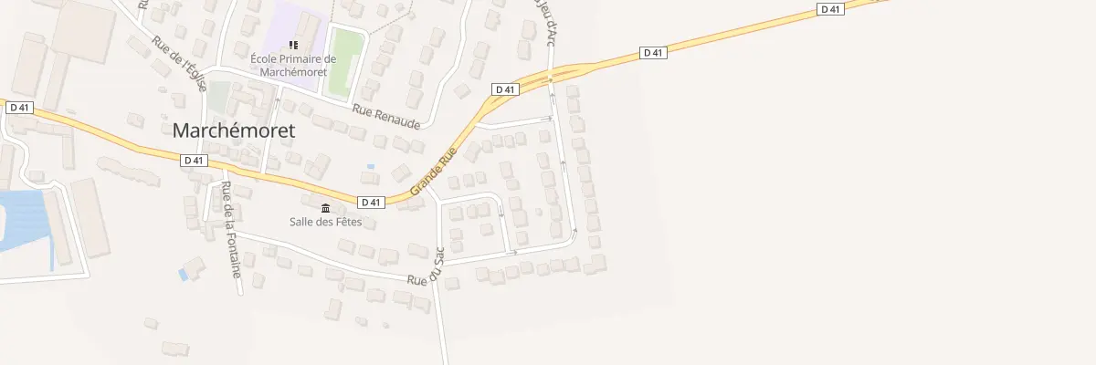 Plan du 15 Rue de la Grande Mare à Marchémoret