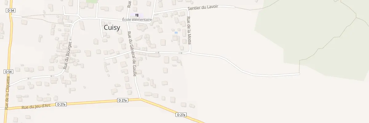 Plan du 12 Rue de Thionville à Cuisy