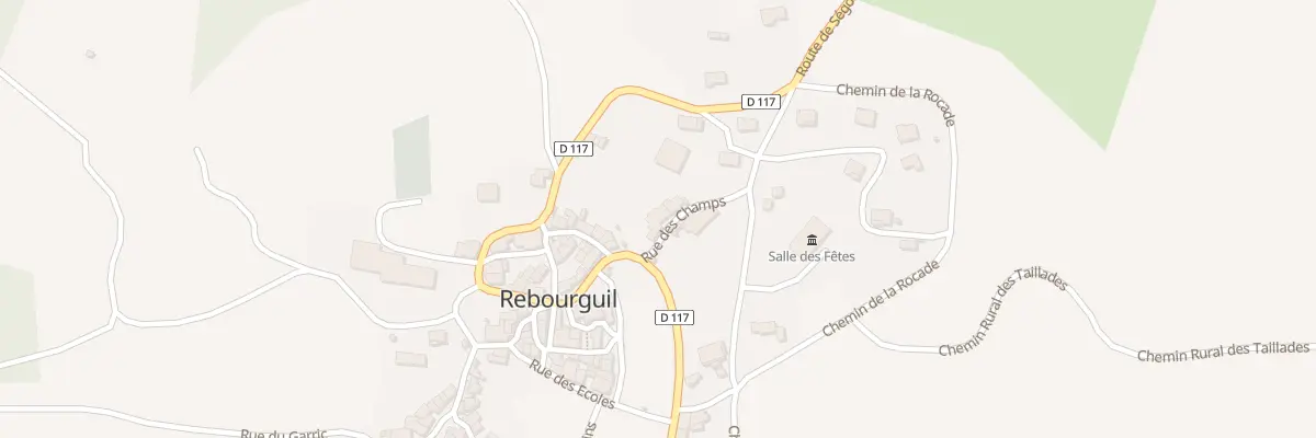 Plan du 5159 Rebourguil à Rebourguil