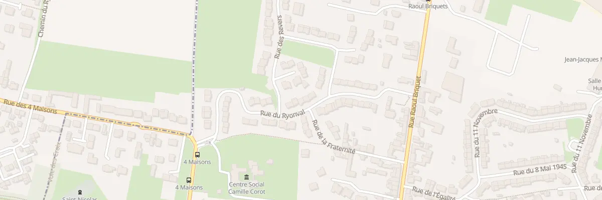 Plan du 23 Rue du Ryonval à Saint-Nicolas