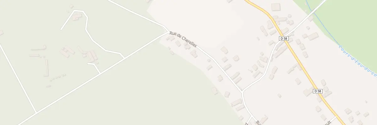 Plan du 9 Rue de Cherelles à Nonville