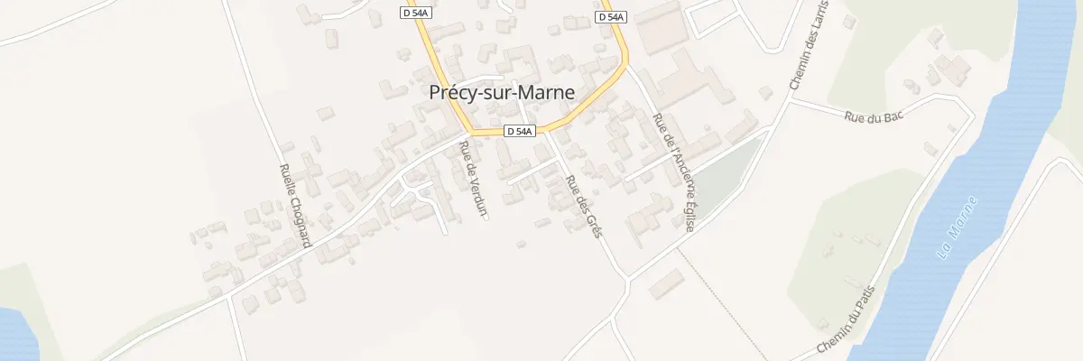 Plan du 11 Rue des Grés à Précy-sur-Marne