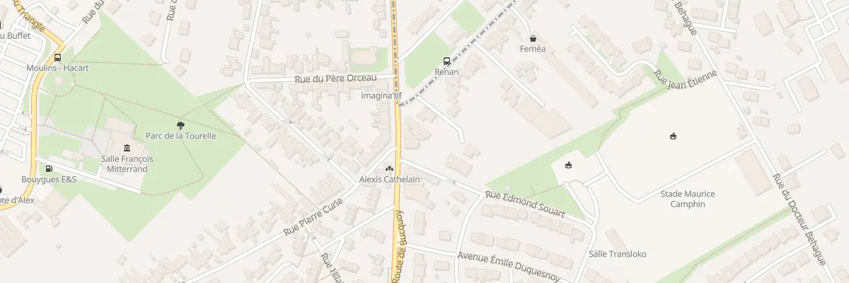 Plan du 3 Rte de Bucquoy à Achicourt