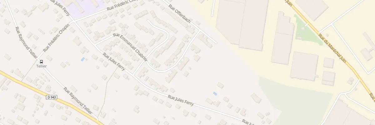 Plan du 276 Rue Emmanuel Chabrier à Amilly