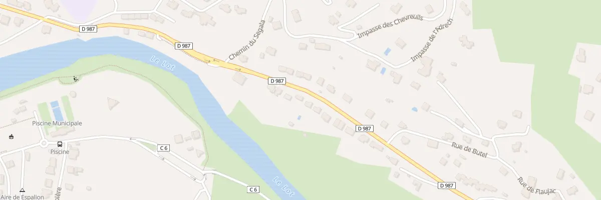 Plan du 34 Av de Saint-Côme à Espalion
