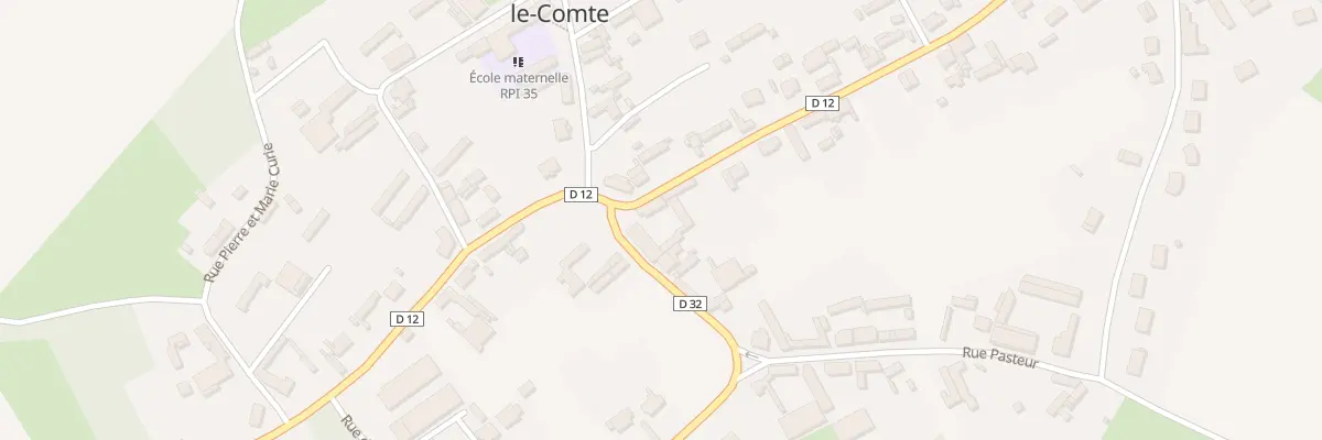 Plan du 2 Rue Jules Ferry à Courcelles-le-Comte