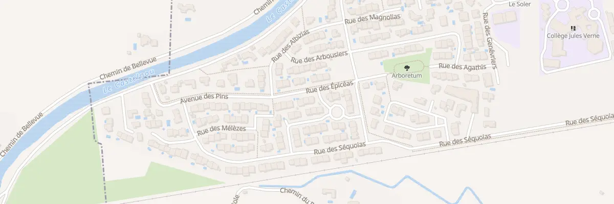 Plan du 10 Rue des Epicéas au Soler