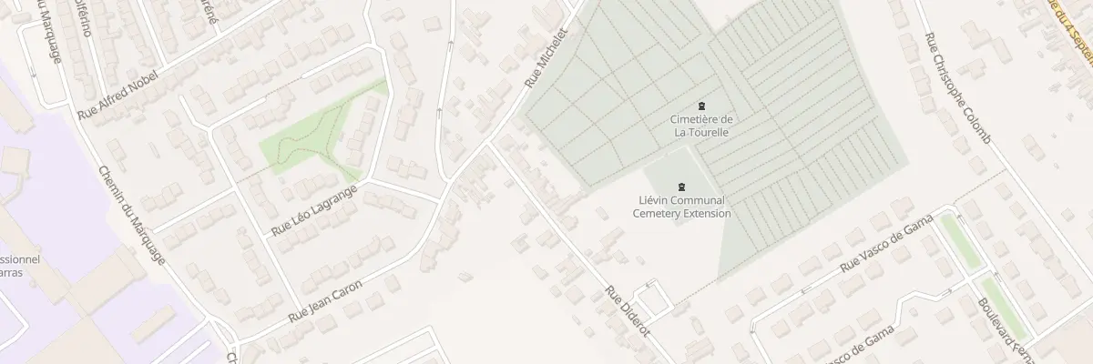 Plan du 6 Rue Diderot à Liévin