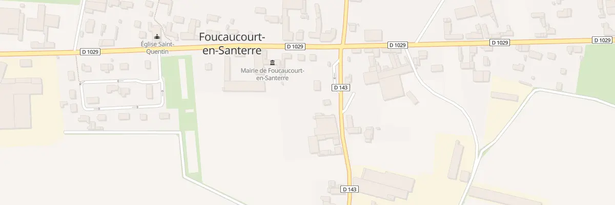 Plan du 14 Rue de Lihons à Foucaucourt-en-Santerre