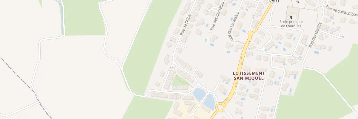 Plan du 14 Rue du Llevant à Fourques