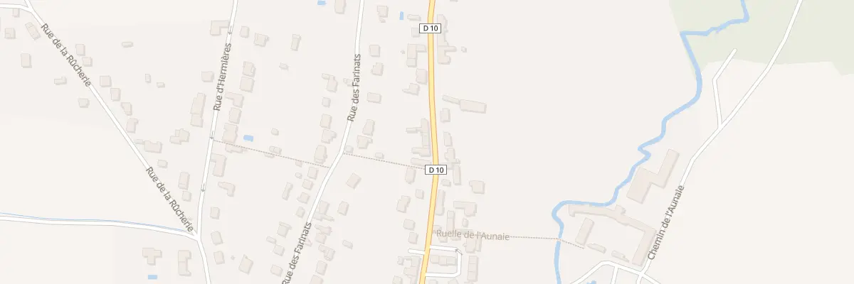 Plan du 59 Rue du Marronnier à Favières