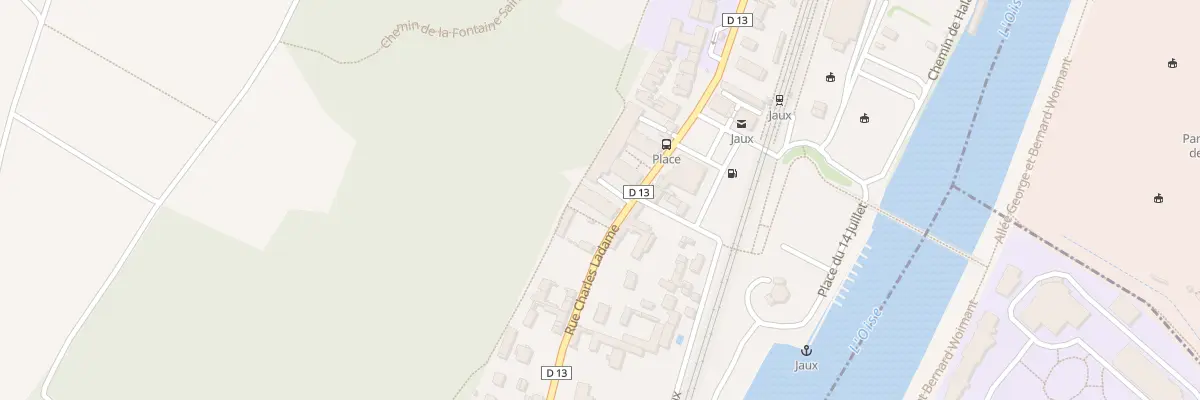 Plan du 230 Rue Charles Ladame à Jaux