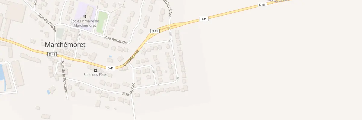 Plan du 12 Rue de la Grande Mare à Marchémoret