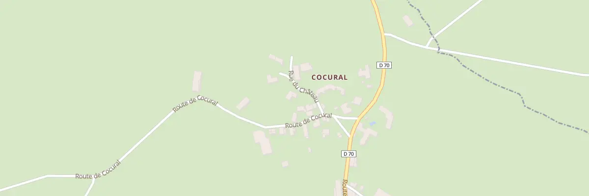 Plan du 5045 Cocural à Huparlac