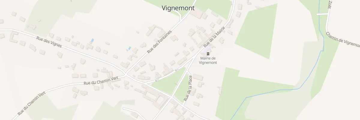 Plan du 6 Rue de la Place à Vignemont