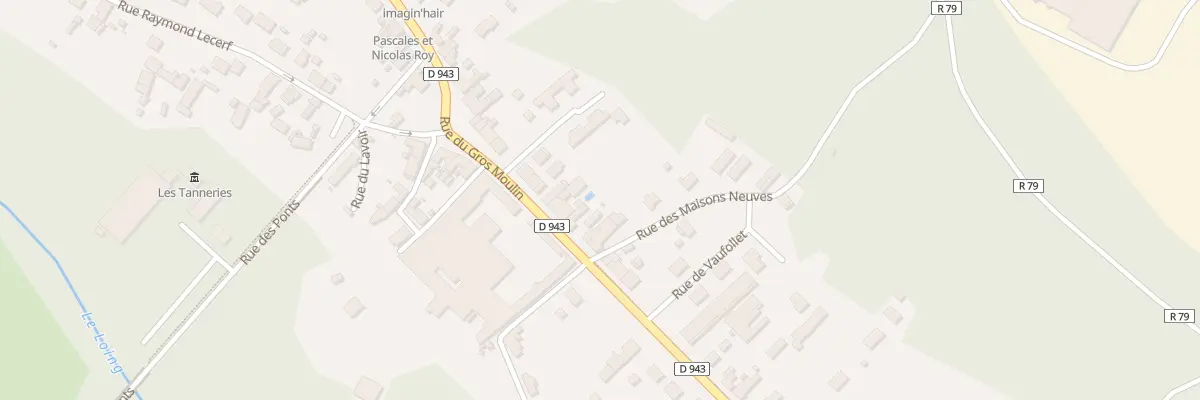Plan du 355 Rue du Gros Moulin à Amilly