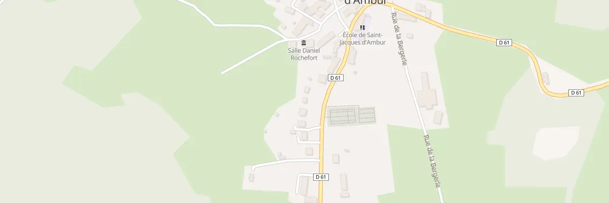 Plan du 5151 Le Bourg à Saint-Jacques-d’Ambur