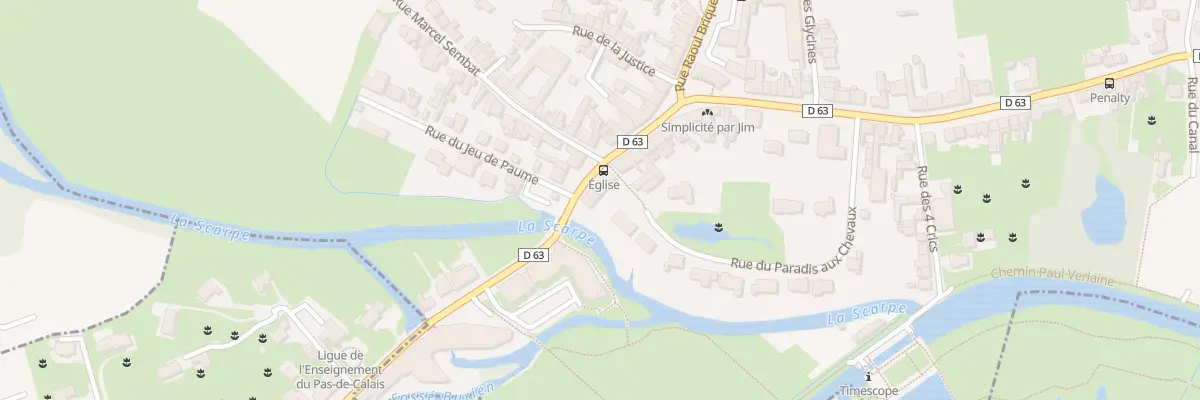 Plan du 22 Rue Anatole France à Saint-Nicolas