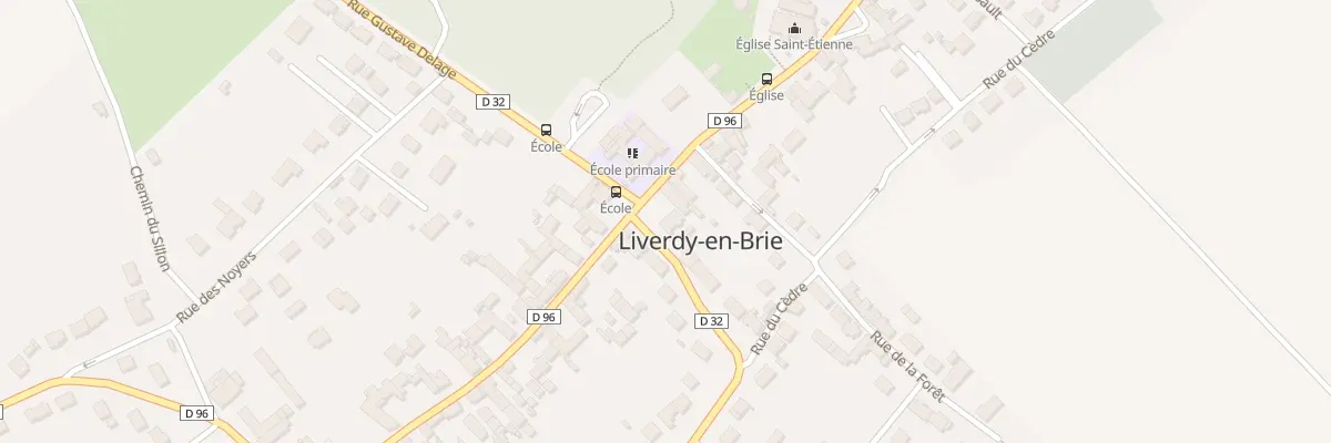 Plan du 2 Rue de Meaux à Liverdy-en-Brie