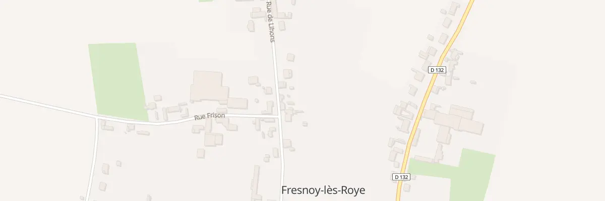 Plan du 12 Rue de Lihons à Fresnoy-lès-Roye