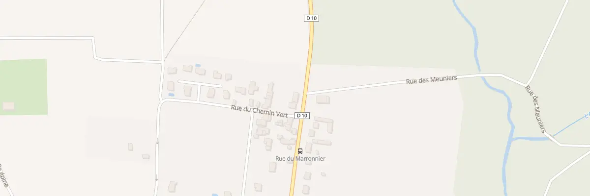 Plan du 95B Rue du Marronnier à Favières