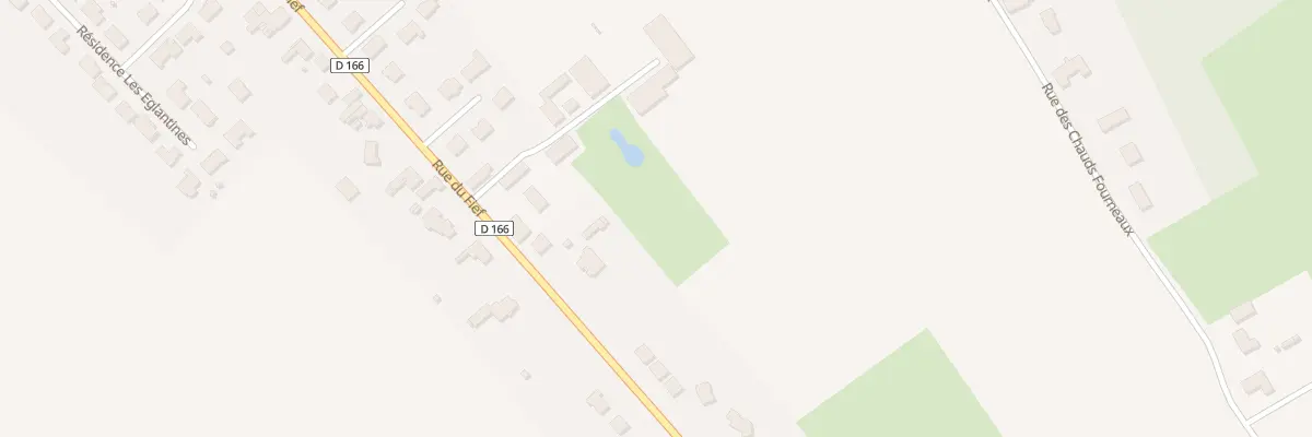 Plan du 595 Rue du Fief à Sailly-sur-la-Lys