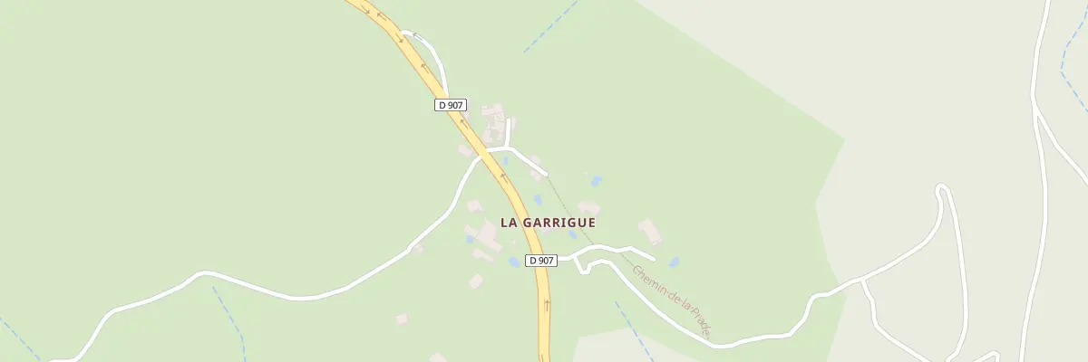 Plan du 5249 Hameau de la Garrigue à La Caunette