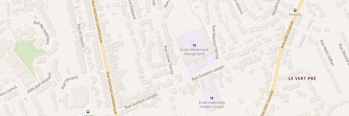 Plan du 7 Rue Lionel Terray à Liévin