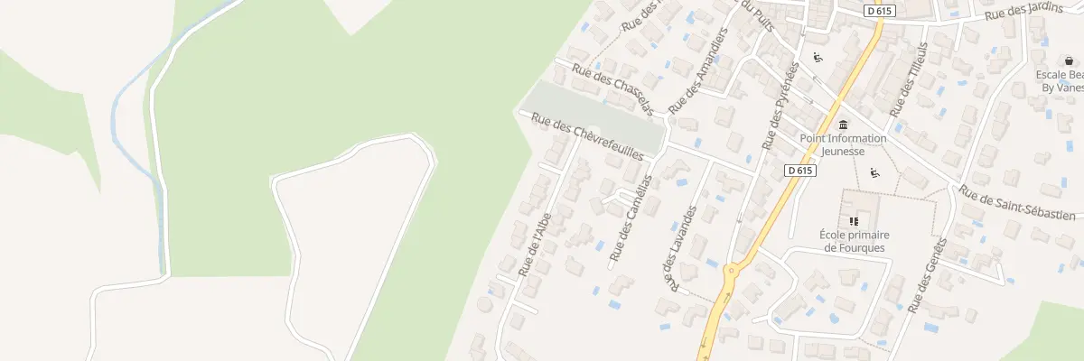 Plan du 8 Rue de l’Albe à Fourques
