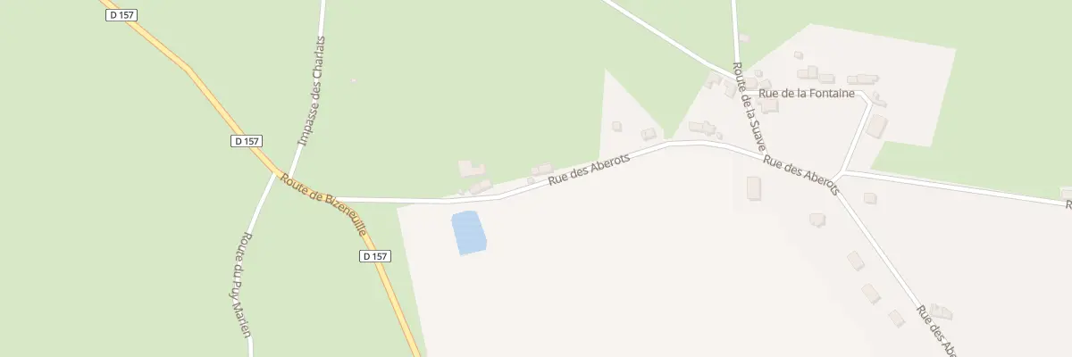 Plan du 20 Rue des Aberots à Deneuille-les-Mines