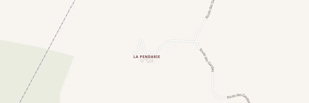 Plan du 5056 La Pendarie aux Costes-Gozon