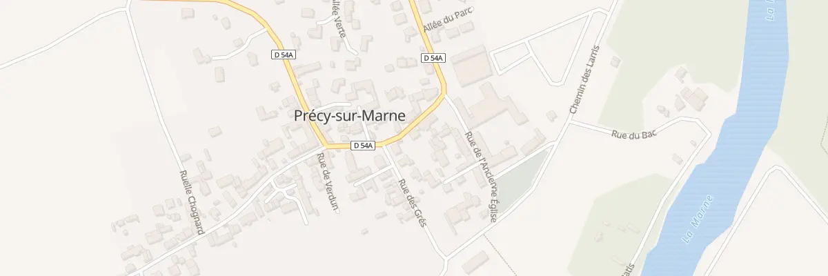 Plan du 3 Grande Rue à Précy-sur-Marne