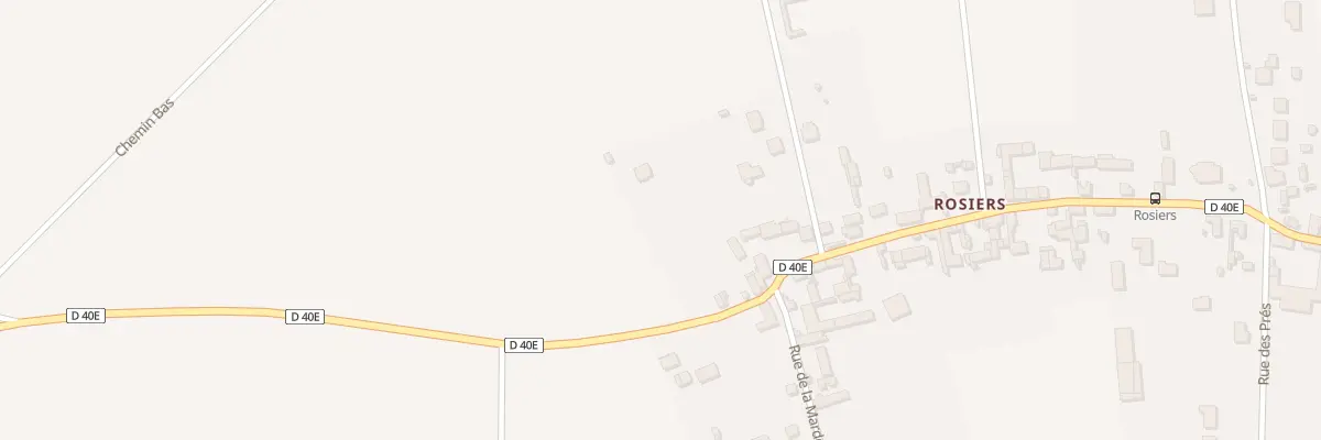 Plan du 2 Rue du Château à Poligny