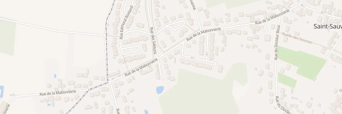 Plan du 309 Rue de la Mabonnerie à Saint-Sauveur