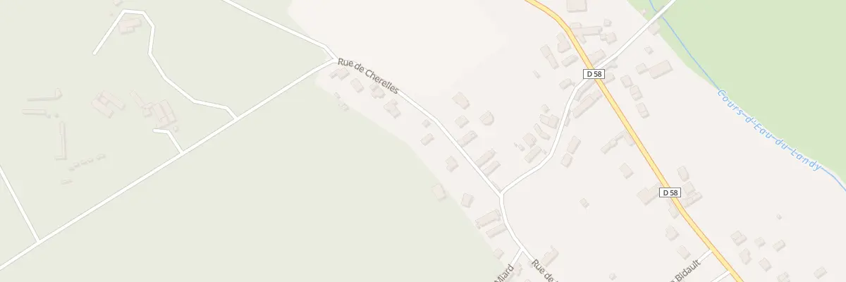 Plan du 7 Rue de Cherelles à Nonville