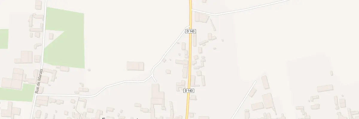 Plan du 5 Rue de Chuignes à Foucaucourt-en-Santerre