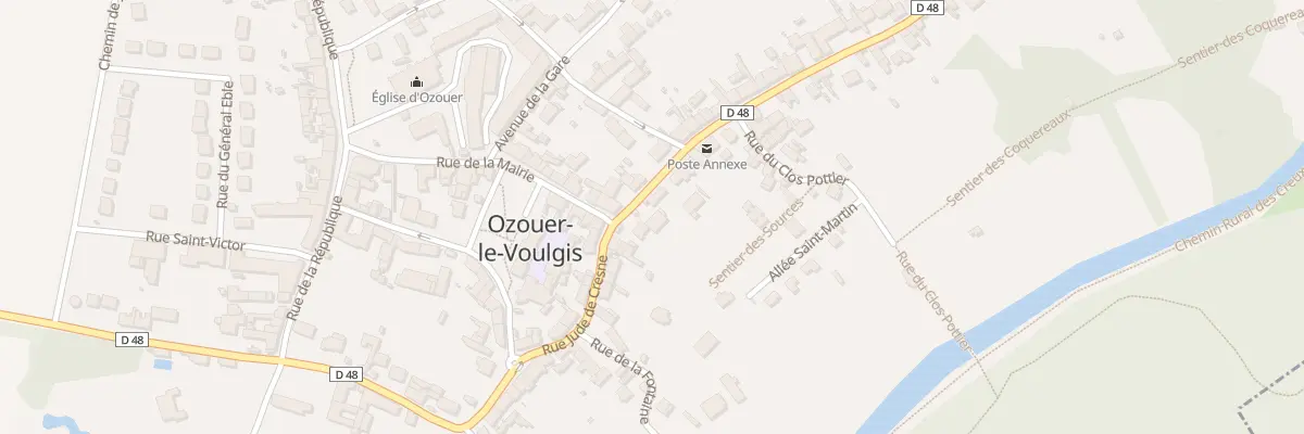 Plan du 42 Rue Jude de Crene à Ozouer-le-Voulgis