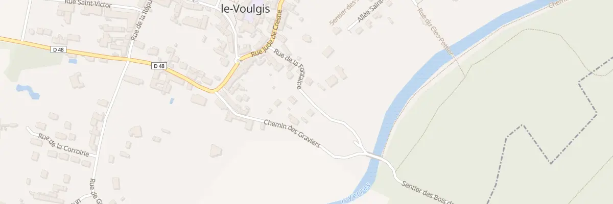 Plan du 16 Rue de la Fontaine à Ozouer-le-Voulgis