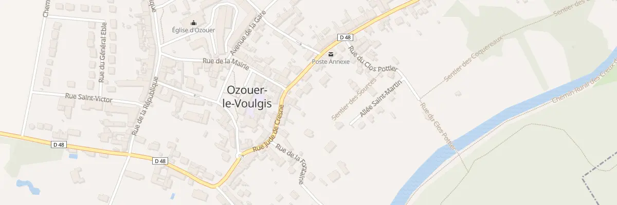 Plan du 40 Rue Jude de Crene à Ozouer-le-Voulgis