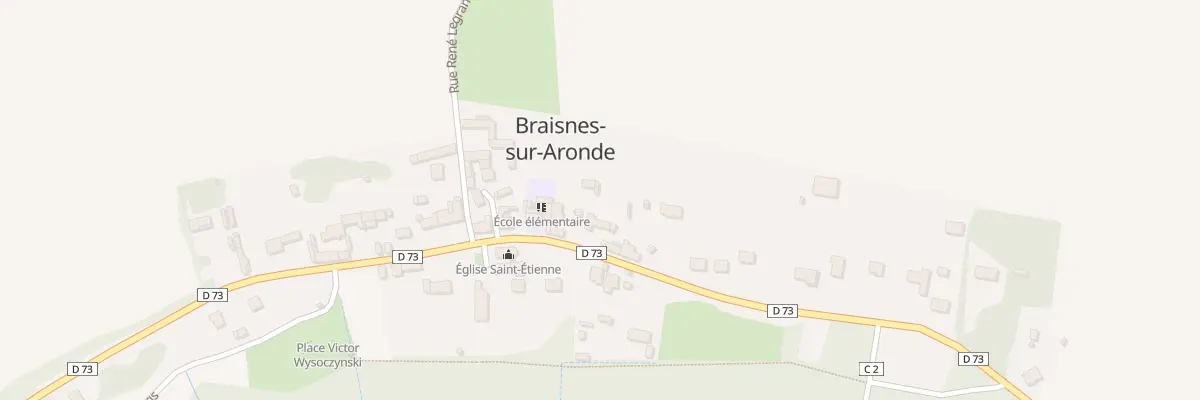Plan du 43 Rue Principale à Braisnes-sur-Aronde