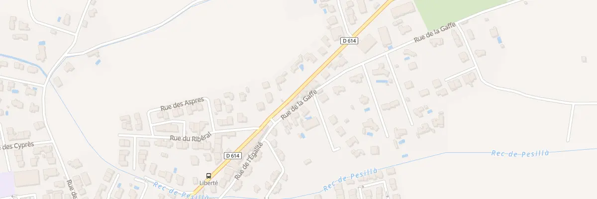 Plan du 3 Rue Cami de la Gaffe à Pézilla-la-Rivière
